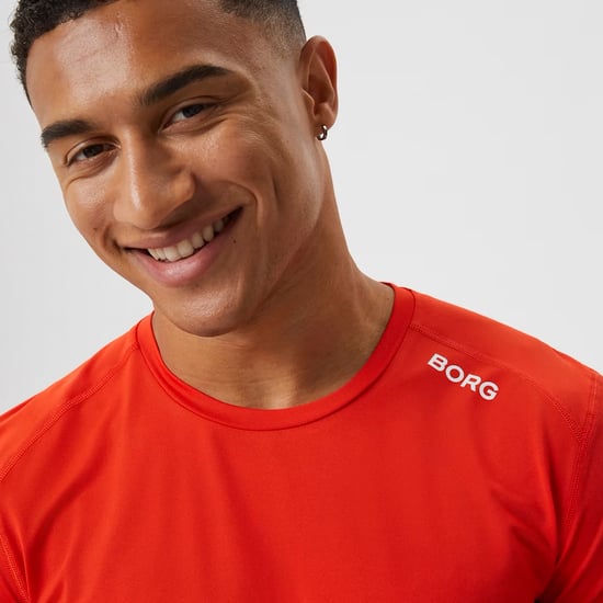 Herren Leichtgewicht Sportliche Performance Feuchtigkeitsableitendes T-Shirt - Image 5