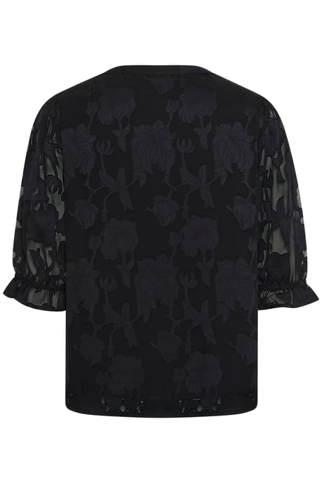 Kurzarm-Bluse Regular fit Pitch Blac - Image 5