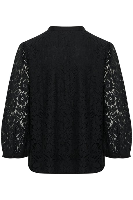 Kurzarm-Bluse Regular fit Pitch Black - Image 5