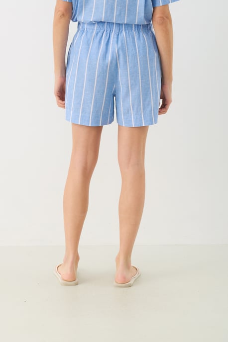 Shorts Easy fit Marina Blue and White Stripe blue white - Image 3