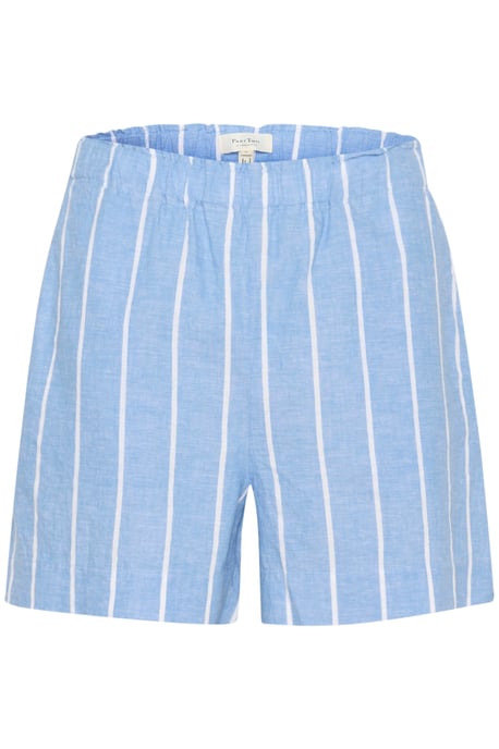 Shorts Easy fit Marina Blue and White Stripe blue white - Image 4
