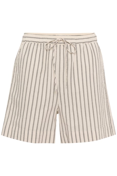 Shorts Relaxed fit Beige with Black Stripe - Image 4