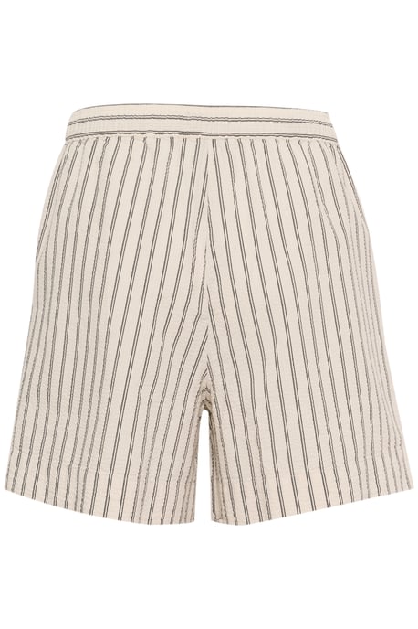 Shorts Relaxed fit Beige with Black Stripe - Image 5
