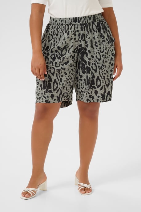 Shorts Regular fit Moonstruck / Black Animal black darkgrey - Image 3