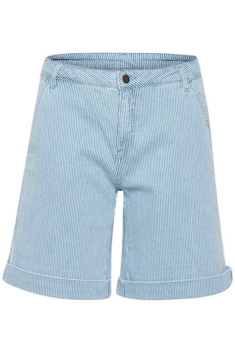 Shorts Loose fit Blue/White Stripe - Image 4