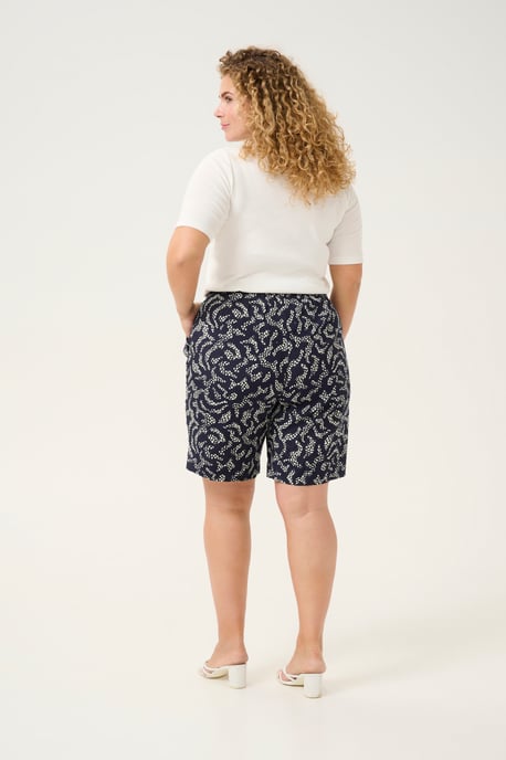Shorts Loose fit Midnight Marine Lace Print marine - Image 3