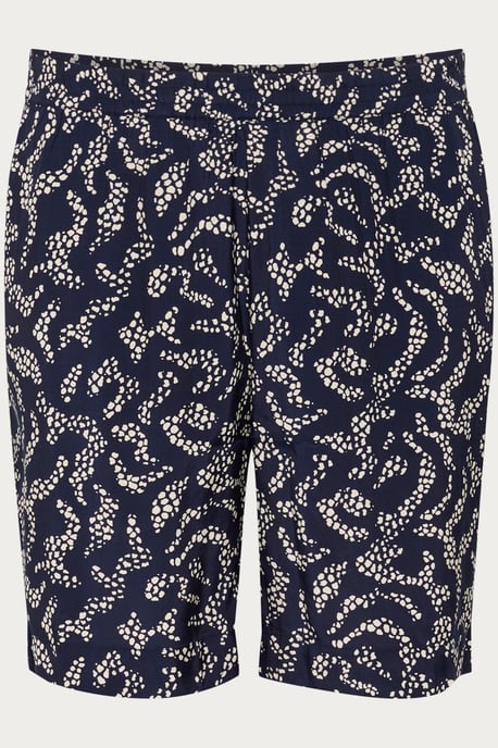 Shorts Loose fit Midnight Marine Lace Print marine - Image 5