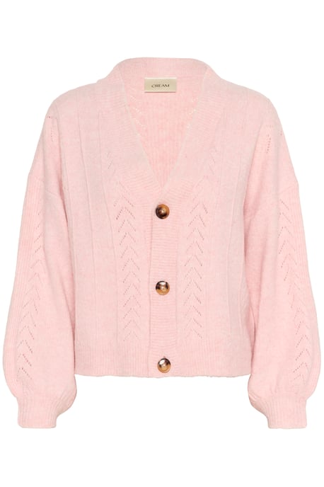 Strickjacke Straight fit Sepia Rose Melange - Image 4