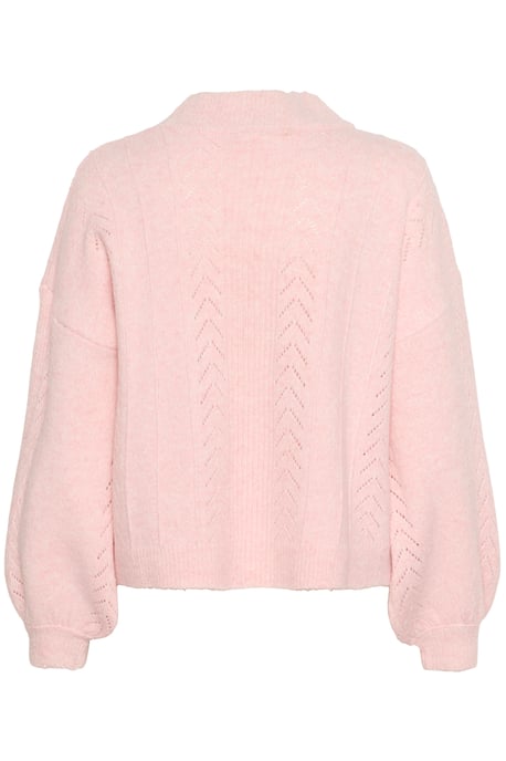 Strickjacke Straight fit Sepia Rose Melange - Image 5
