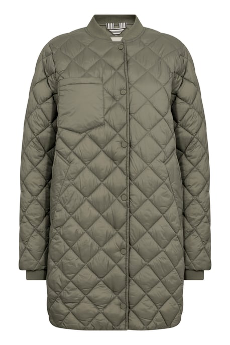 Jacke Gerade Passform Smokey Olive - Image 5