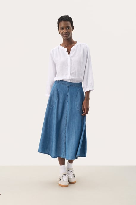 Rock A-shape Medium Blue Denim - Image 2