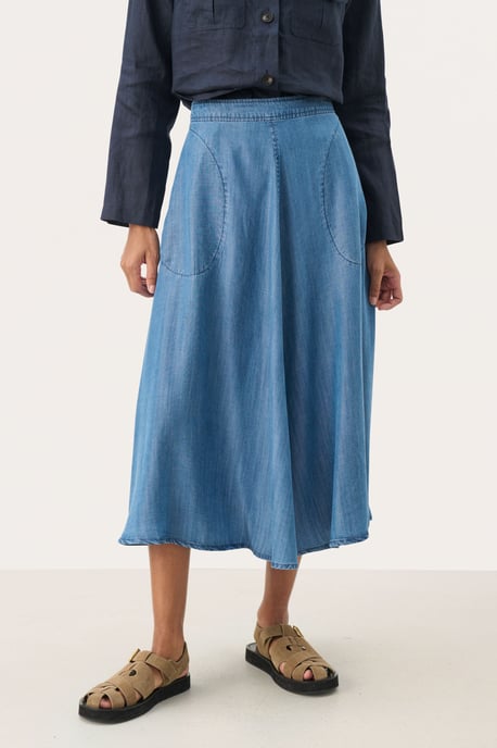 Rock A-shape Medium Blue Denim - Image 3