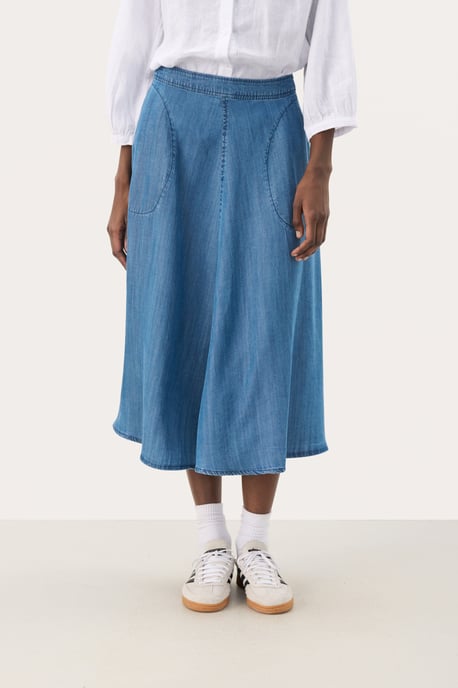 Rock A-shape Medium Blue Denim - Image 4