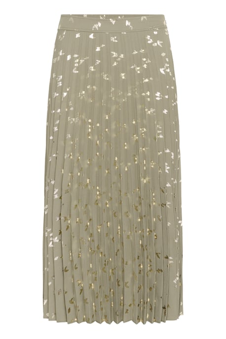 Rock A-shape Vetiver Foil Print green - Image 4