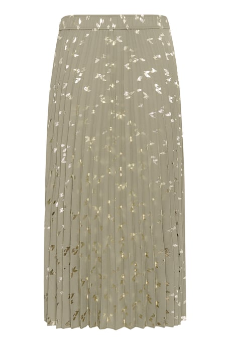 Rock A-shape Vetiver Foil Print green - Image 5