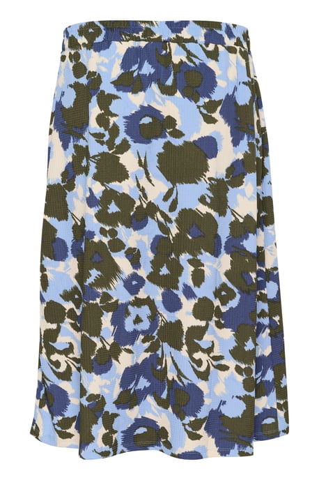 Rock A-shape Blue_Blurry Flower Print blue multi - Image 5