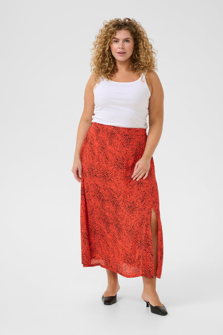 Rock A-shape Grenadine Graphic Animal red - Image 1