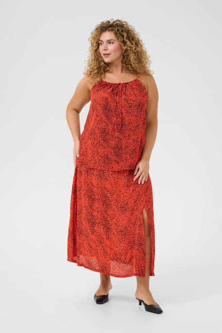 Rock A-shape Grenadine Graphic Animal red - Image 2