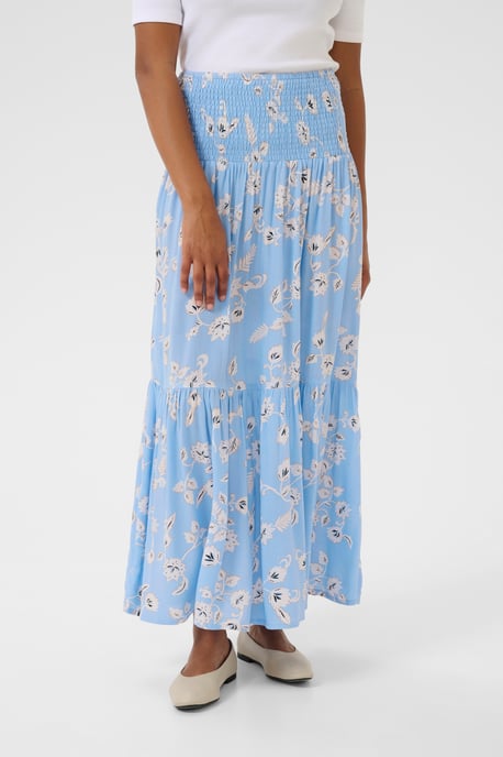 Rock A-shape Vista Blue W. Chalk Flowers blue white - Image 3