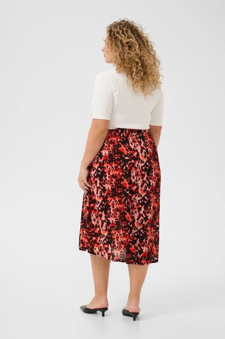 Rock A-shape Grenadine Leopard Print red - Image 3