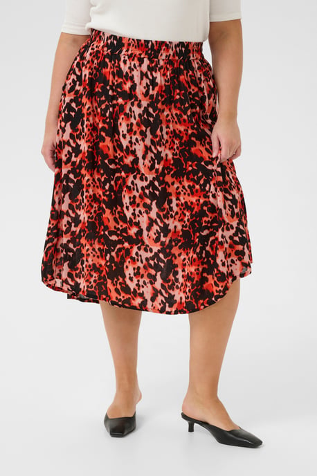 Rock A-shape Grenadine Leopard Print red - Image 4