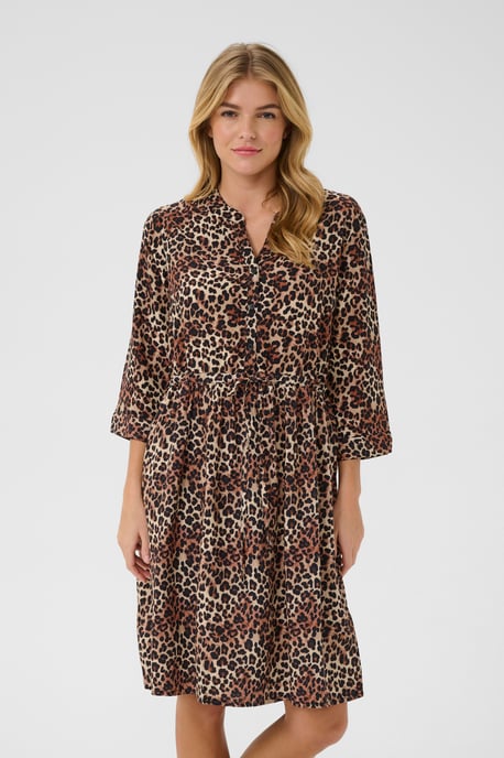 Kleid Feminine Leopard Mix leopard - Image 3