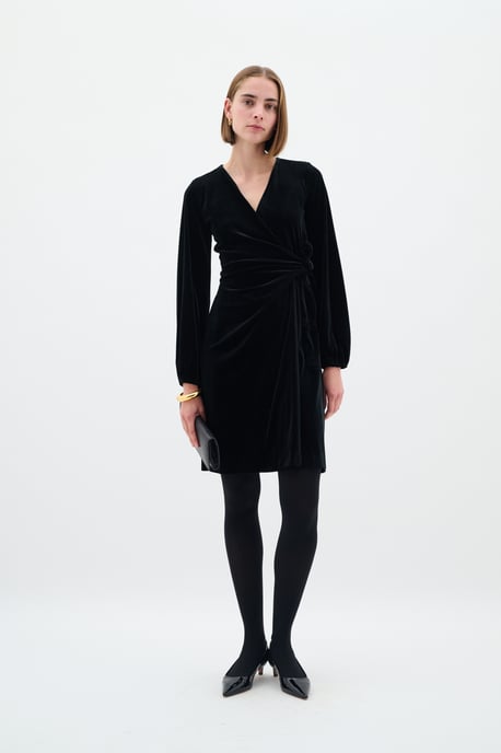 Jerseykleid Gerade Passform Black - Image 1