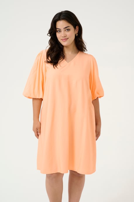 Kleid A-shape orange - Image 3