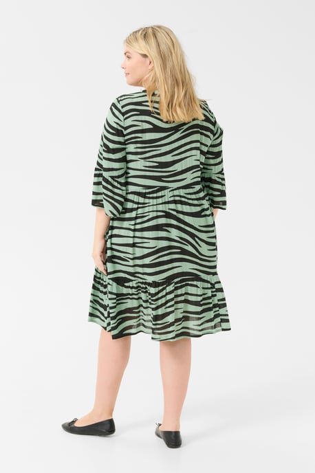 Kleid A-shape black green - Image 2