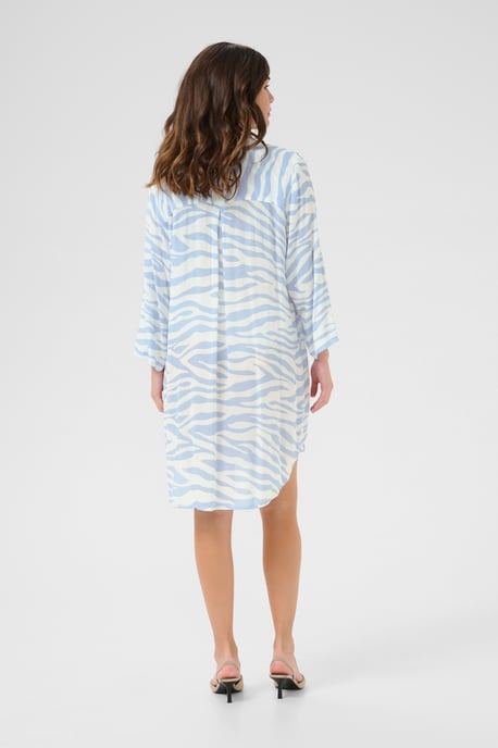 Langarm - Hemd Loose fit Soft Chambray / Chalk Graphic light blue - Image 2