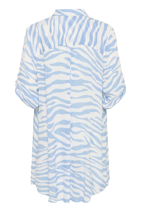 Langarm - Hemd Loose fit Soft Chambray / Chalk Graphic light blue - Image 5