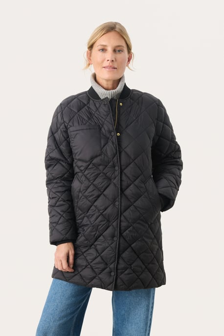 Jacke Gerade Passform Black - Image 3