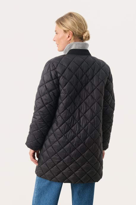 Jacke Gerade Passform Black - Image 4