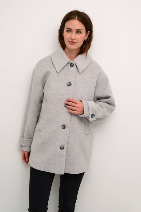 Jacke Oversize fit Grey Melange - Image 2