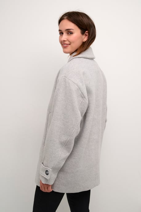 Jacke Oversize fit Grey Melange - Image 3