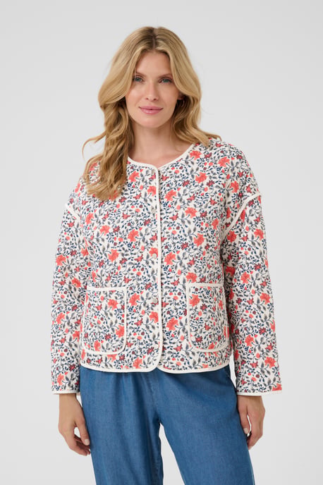 Jacke Baggy fit Porcelain Rose Flower multicolour - Image 3