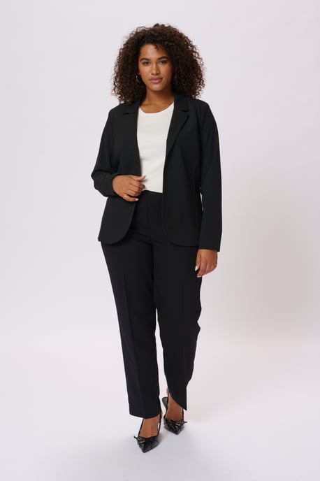 Blazer Figurbetont Schwarz Tief black - Image 3