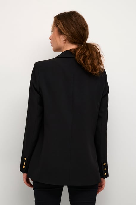 Blazer in taillierter Passform Schwarz black - Image 3