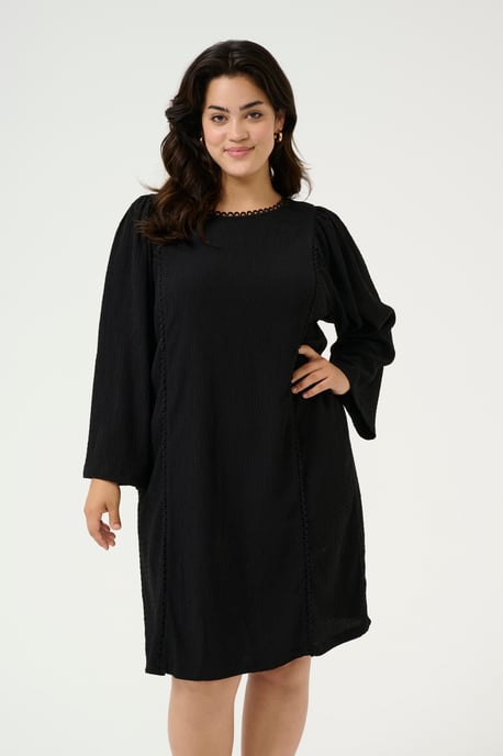 Jerseykleid A-shape black - Image 3