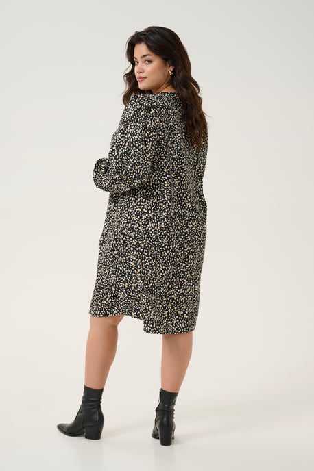 Kleid A-shape black multi - Image 2