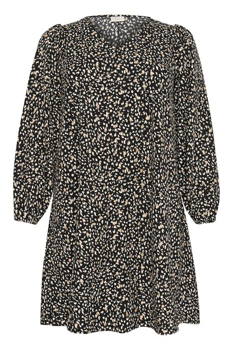 Kleid A-shape black multi - Image 4