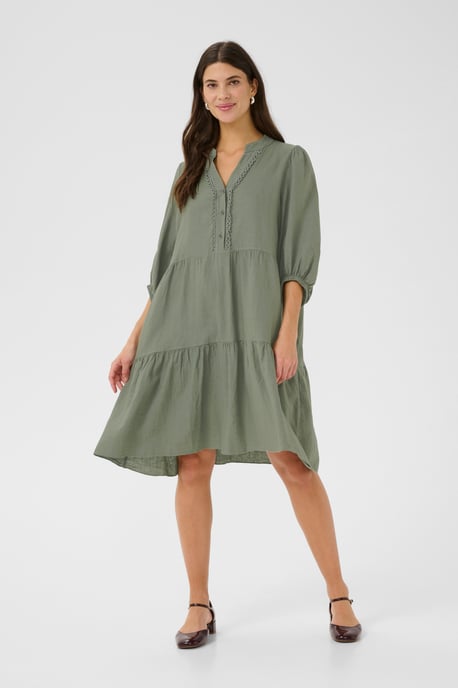 Kleid A-shape Deep Lichen Green - Image 1