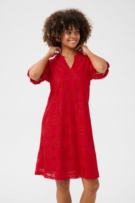 Kleid Relaxed fit red - Image 3