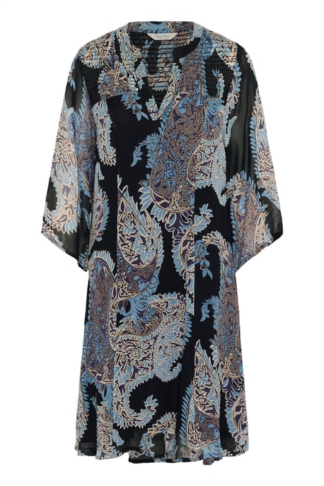 Kleid Gerade Passform navy - Image 4