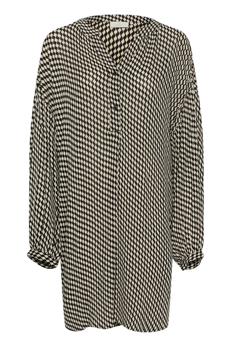 Kleid Oversize fit black white - Image 4