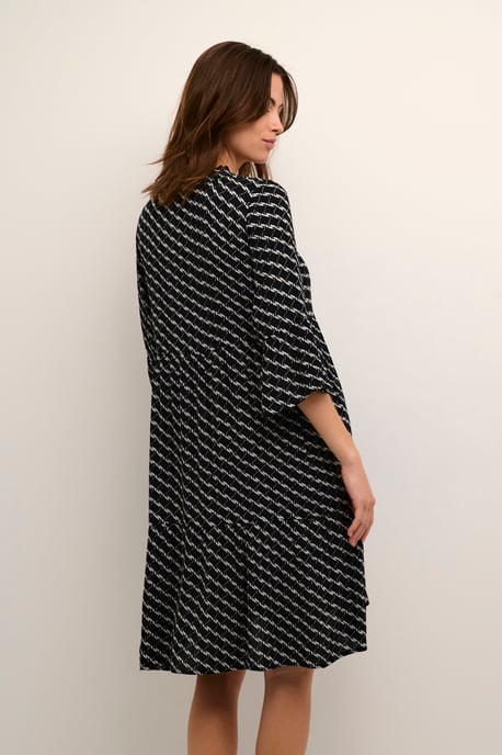 Kleid A-shape black white - Image 3