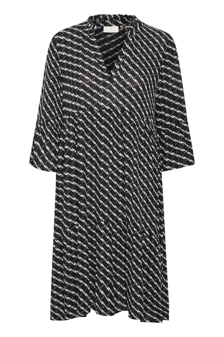 Kleid A-shape black white - Image 4