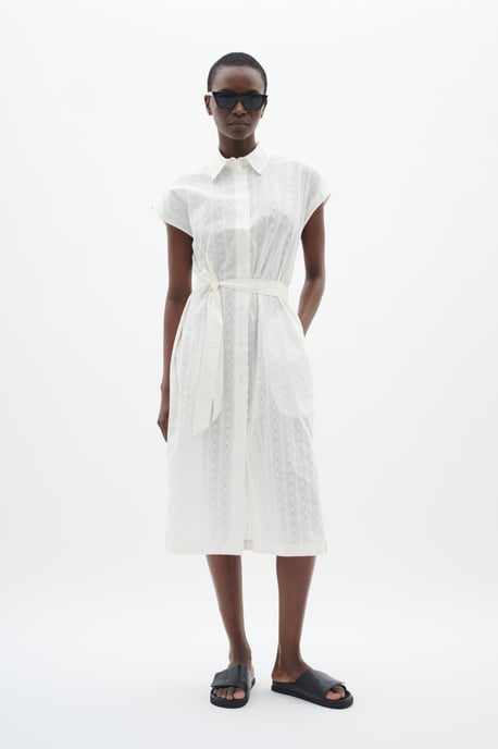 Kleid Lockere Passform white - Image 2