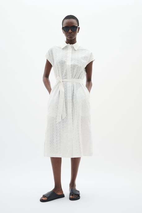 Kleid Lockere Passform white - Image 3
