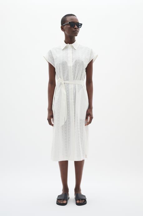 Kleid Lockere Passform white - Image 5